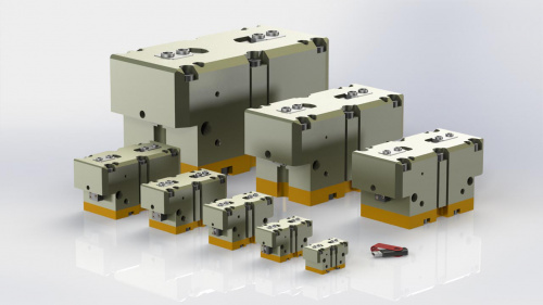 RUGGED, MULTI-PURPOSE PARALLEL GRIPPERS FOR HEAVY PARTS – RDH SERIES